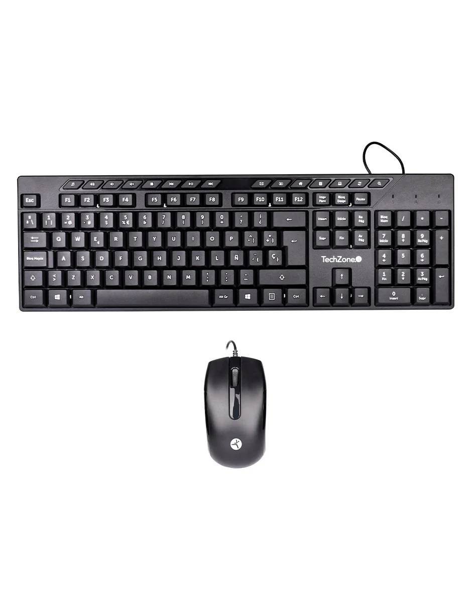 Kits para Teclado Y Mouse TECHZONE TZACCBA01